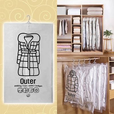 Wiszące Worki Próżniowe do Przechowywania (4 szt.) | VACUHANG