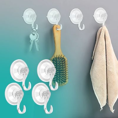 Haczyki z przyssawką (4 sztuki) | QUICKGRIP