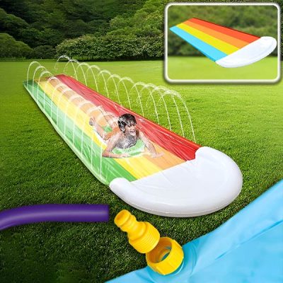 Nadmuchiwana zjeżdżalnia wodna (465x80cm) | REEFLY