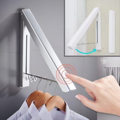 Naścienny składany wieszak na ubrania | FOLDONA