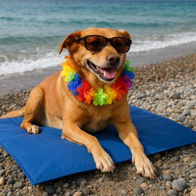 Chłodząca mata dla zwierząt - 90 x 50 cm, bez prądu ani wody | PAWCHILL