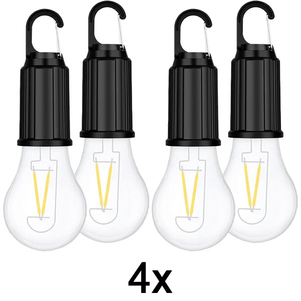 2x Bezprzewodowe żarówki akumulatorowe (Zestaw 2 szt., do 8 godz.) | LUMINKA